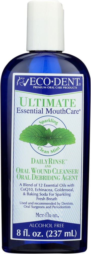 ECO DENT: Mouthwash Daily Rinse Mint, 8 oz - Vending Business Solutions