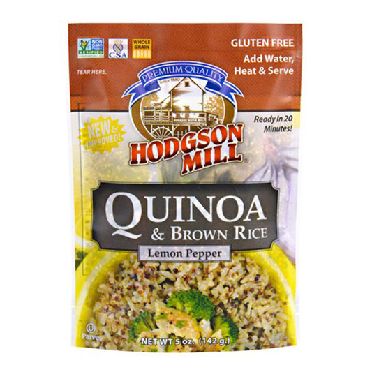 HODGSON MILL: Gluten Free Quinoa & Brown Rice Lemon Pepper, 5 Oz - Vending Business Solutions