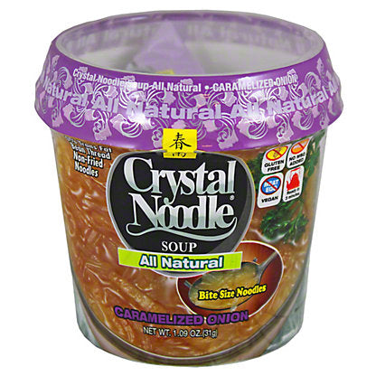 CRYSTAL NOODLE: Soup-Caramelized Onion, 1.09 oz - Vending Business Solutions