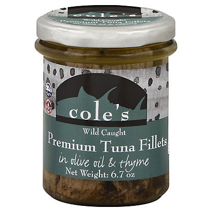 COLES: Tuna Olive Oil With Thyme, 6.7 oz - Vending Business Solutions