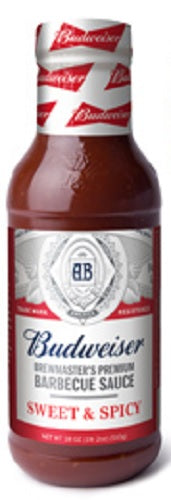 BUDWEISER: Sauce Bbq Sweet and Spicy, 18 oz - Vending Business Solutions