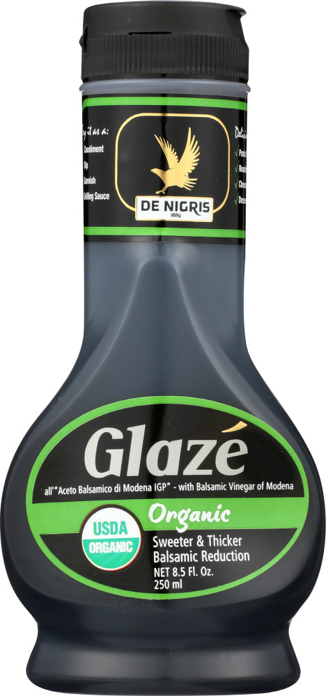 DE NIGRIS: Balsamic Glaze Organic, 8.5 oz - Vending Business Solutions