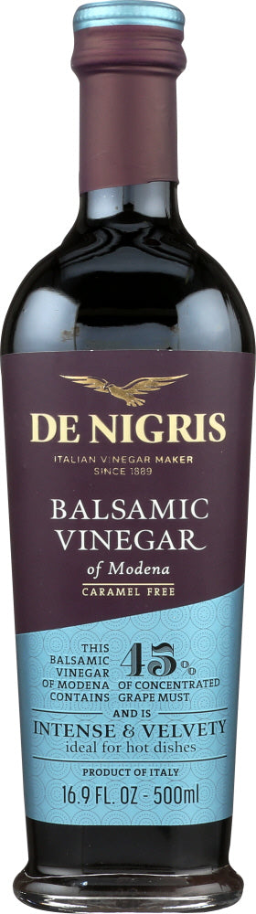 DE NIGRIS: Silver Eagle Balsamic Vinegar, 16.9 oz - Vending Business Solutions