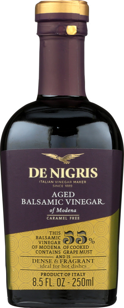 DE NIGRIS: Aged 3 Years Vinegar Balsamic, 8.5 oz - Vending Business Solutions