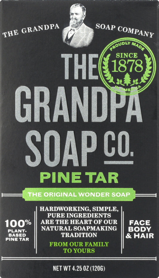GRANDPA'S: Wonder Pine Tar Soap, 4.25 Oz - Vending Business Solutions