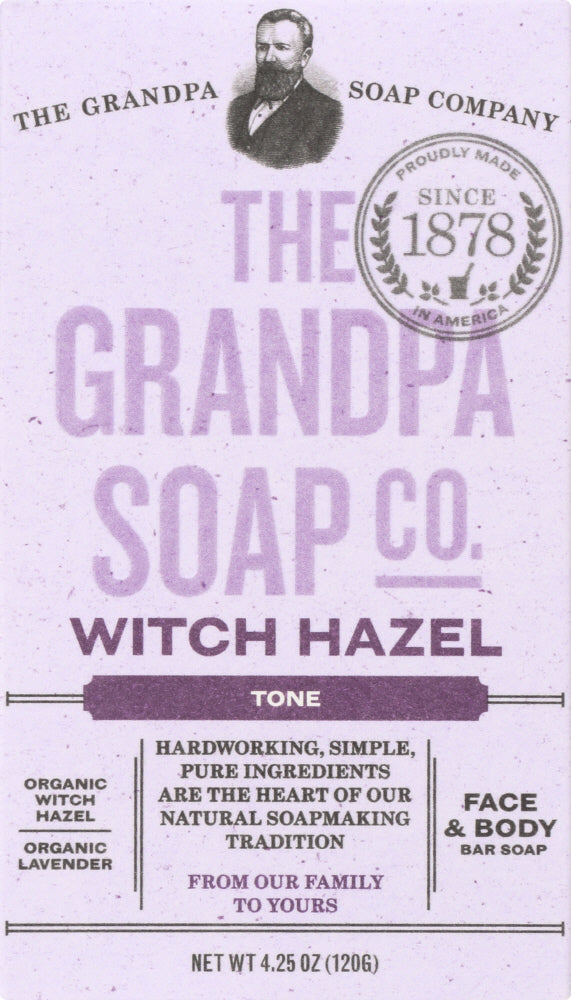 GRANDPAS: SOAP BAR WITCH HAZEL (4.250 OZ) - Vending Business Solutions