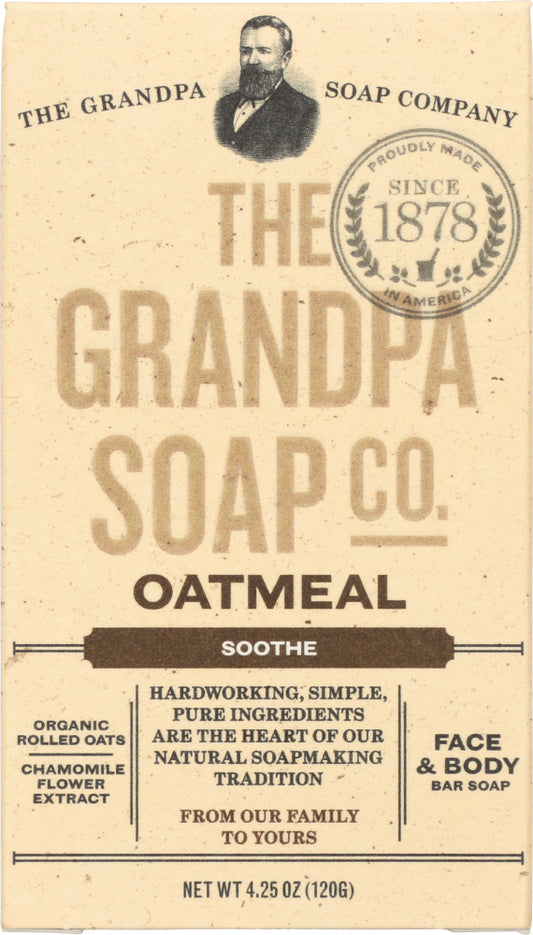GRANDPAS: SOAP BAR OATMEAL (4.250 OZ) - Vending Business Solutions