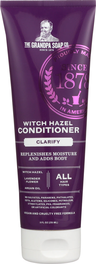 GRANDPAS: Conditioner Witch Hazel, 8 oz - Vending Business Solutions