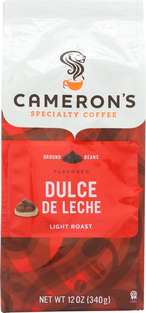 CAMERONS COFFEE: Dulce De Leche Coffee Ground, 12 oz - Vending Business Solutions