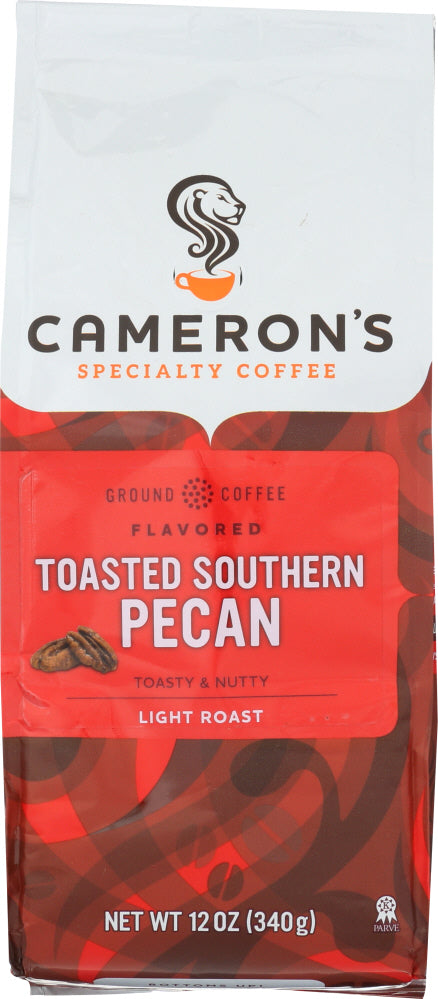 CAMERONS COFFEE: Coffee Ground Toasted Southern Pecan, 12 oz - Vending Business Solutions