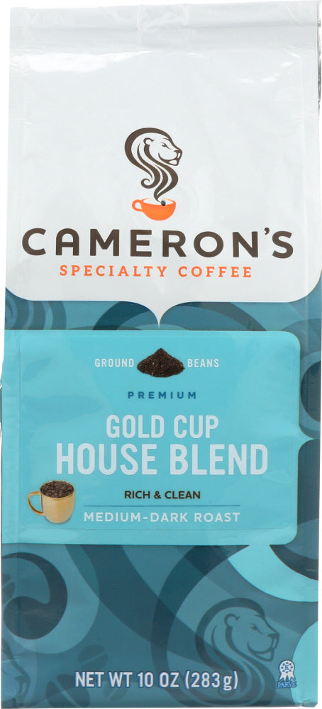 CAMERONS COFFEE: House Blend Ground Coffee, 10 oz - Vending Business Solutions