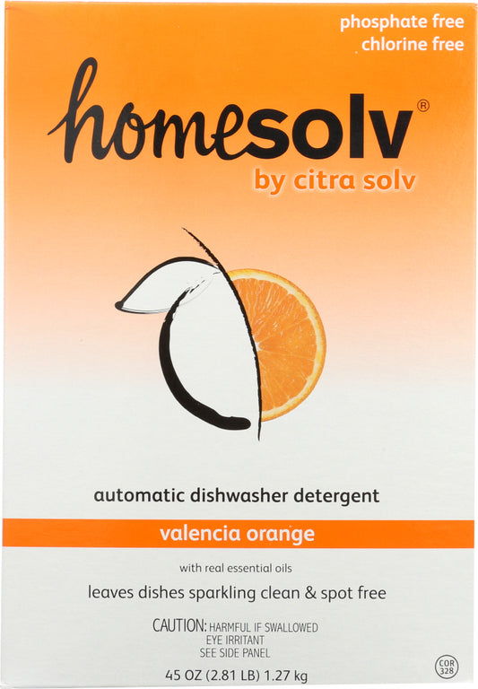 HOMESOLV: Citradish Automatic Dishwasher Detergent Valencia Orange, 45 oz - Vending Business Solutions