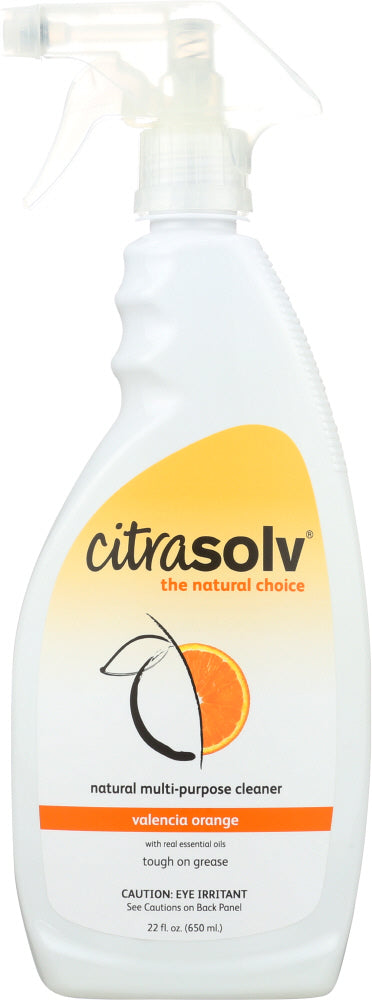 CITRASOLV: Multi Purpose Spray Cleaner Valencia Orange, 22 oz - Vending Business Solutions