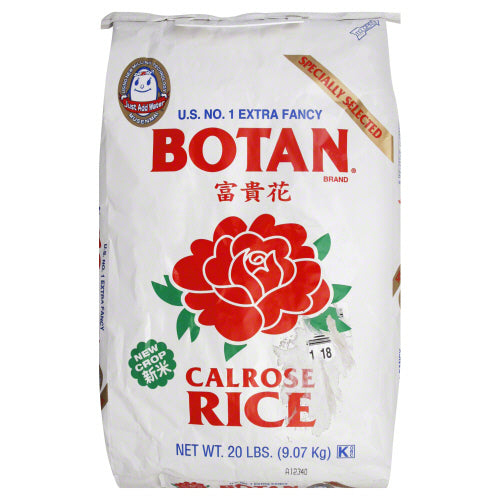 BOTAN: Rice Calrose, 20 lb - Vending Business Solutions