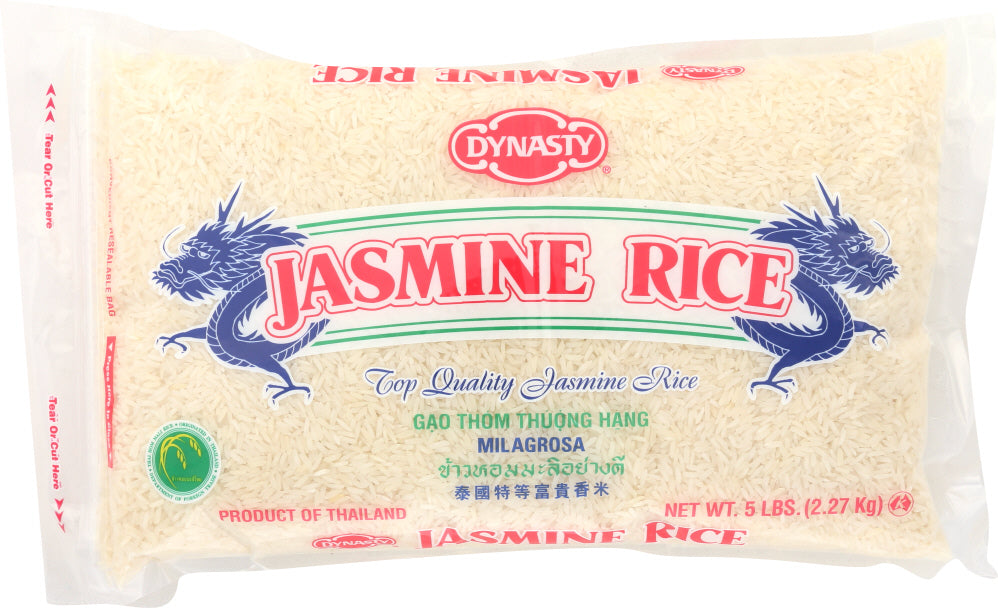 DYNASTY: Jasmine Rice, 5 lb - Vending Business Solutions