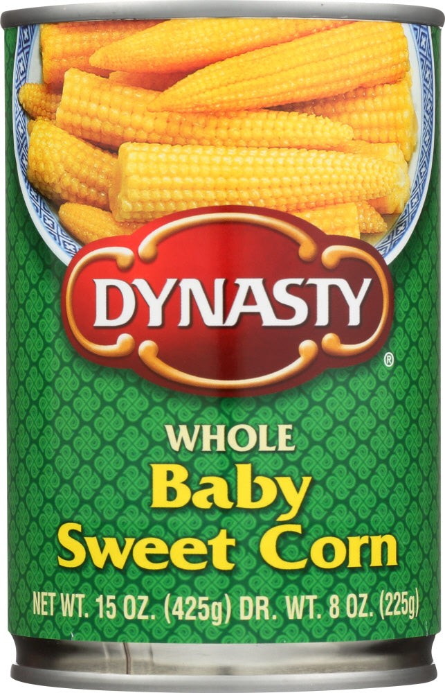 DYNASTY: Whole Baby Sweet Corn, 15 oz - Vending Business Solutions