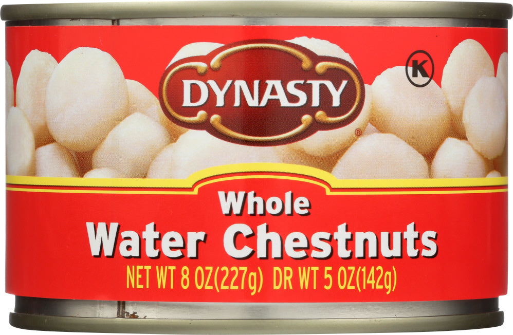 DYNASTY: Water Chestnut Whole, 8 oz - Vending Business Solutions