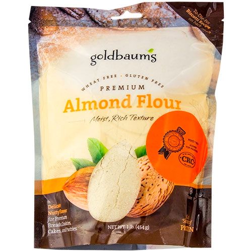GOLDBAUMS: Flour Almond Gluten Free, 1 lb - Vending Business Solutions
