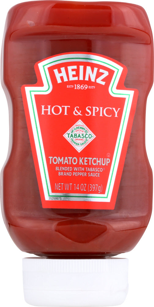 HEINZ: Tomato Ketchup Hot and Spicy, 14 oz - Vending Business Solutions