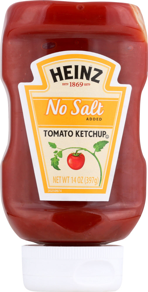 HEINZ: Tomato Ketchup No Salt Added, 14 oz - Vending Business Solutions