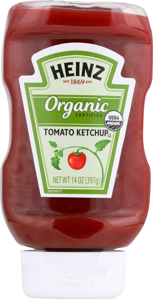 HEINZ: Organic Tomato Ketchup, 14 oz - Vending Business Solutions