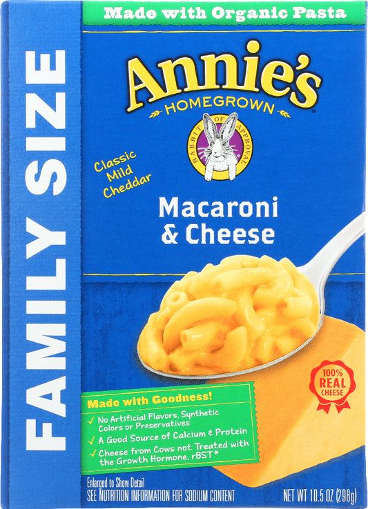 ANNIES HOMEGROWN: Mac and Cheese Classic Macaroni, 10.5 oz - Vending Business Solutions