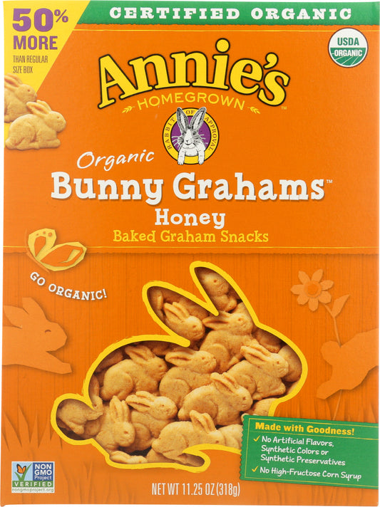 ANNIES HOMEGROWN: Honey Bunny Big Box Organic, 11.25 oz - Vending Business Solutions