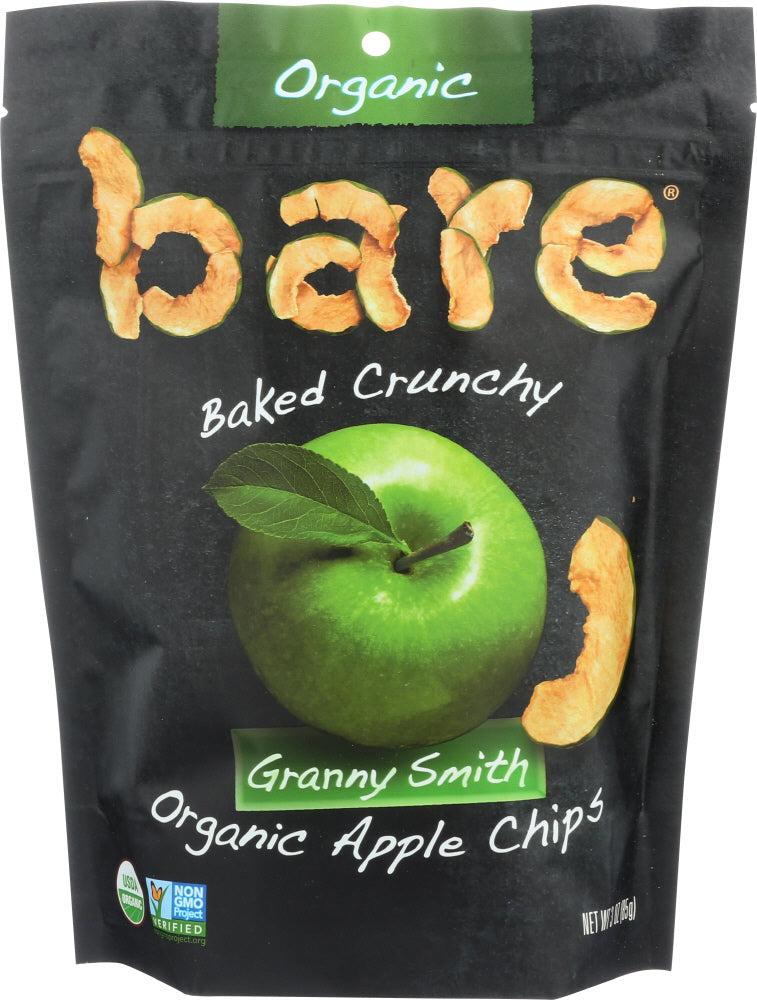 BARE: Organic Crunchy Apple Chips Granny Smith, 3 oz - Vending Business Solutions