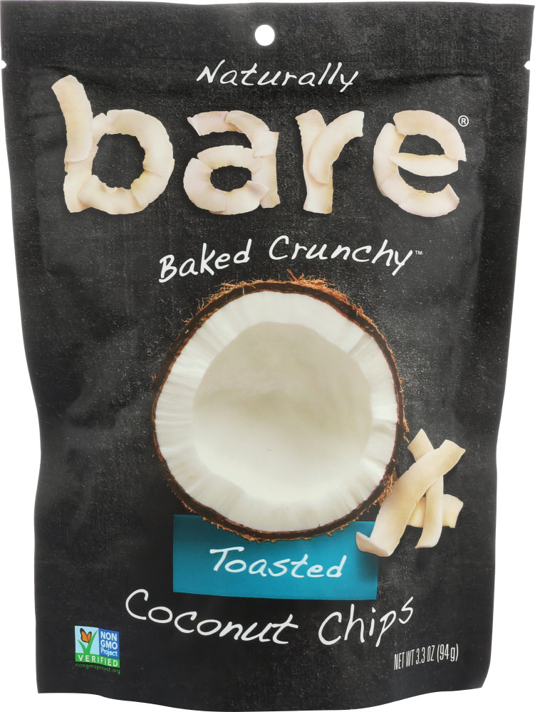 BARE FRUIT: Toasted Coconut Chips, 3.3 oz - Vending Business Solutions