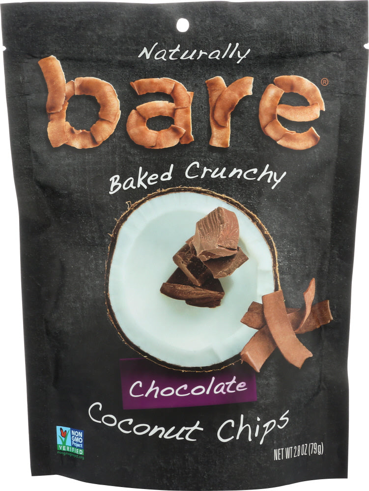 BARE FRUIT: Chocolate Coconut Chips, 2.8 oz - Vending Business Solutions
