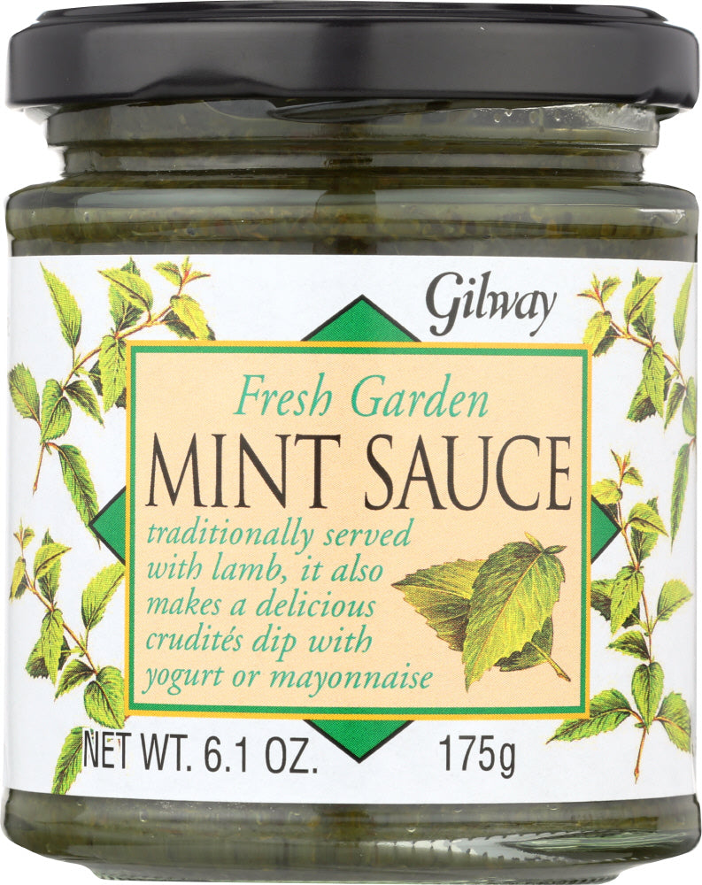 GILWAY: Fresh Garden Mint Sauce, 6.1 oz - Vending Business Solutions