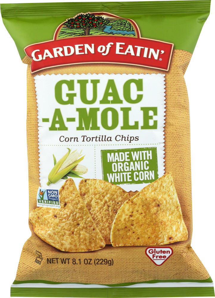 GARDEN OF EATIN: Chip Tortilla Guacamole Organic, 8.1 oz - Vending Business Solutions