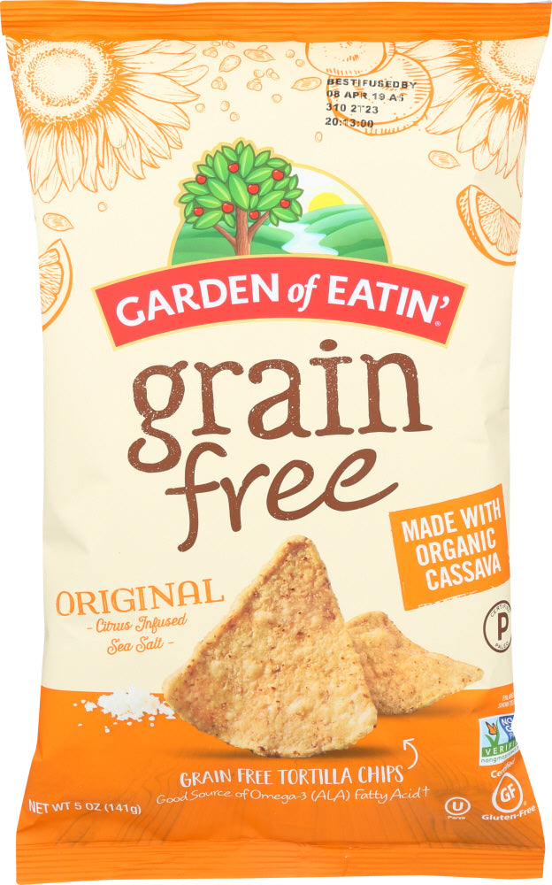 GARDEN OF EATIN: Grain Free Citrus Infused Tortilla Chips, 5 oz - Vending Business Solutions