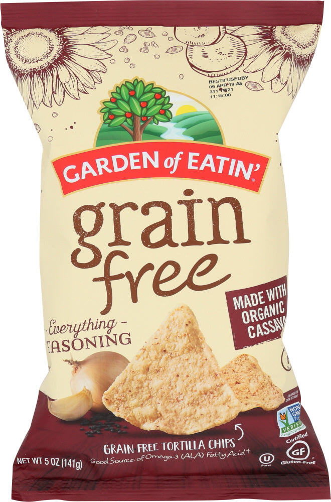 GARDEN OF EATIN: Chip Tortilla Grain Free Everything Seasoning, 5 oz - Vending Business Solutions