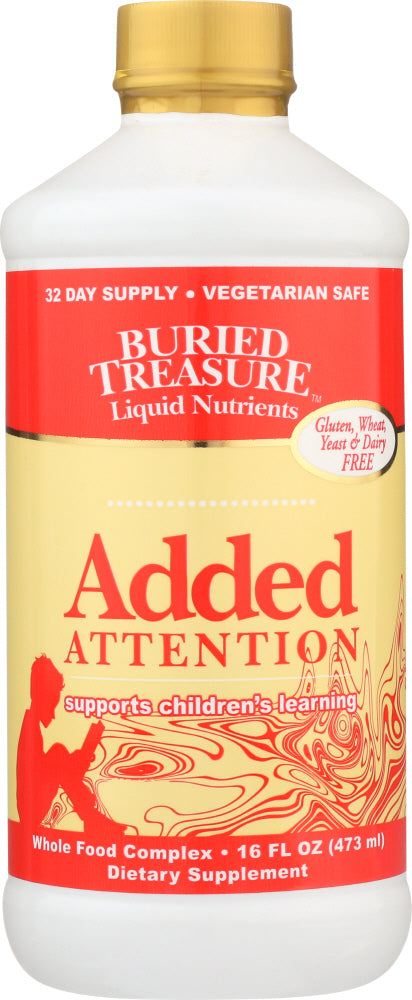 BURIED TREASURE: Added Attention for Children, 16 oz - Vending Business Solutions