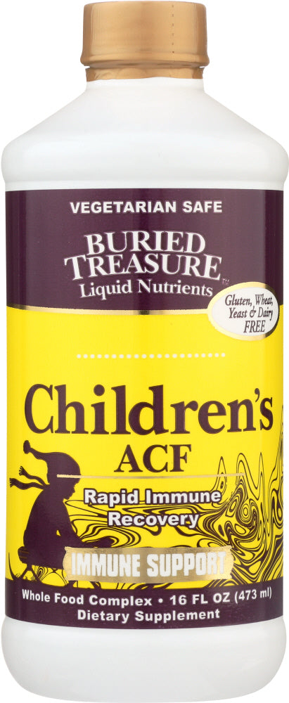 BURIED TREASURE: Acute Cold and Flu Children, 16 oz - Vending Business Solutions