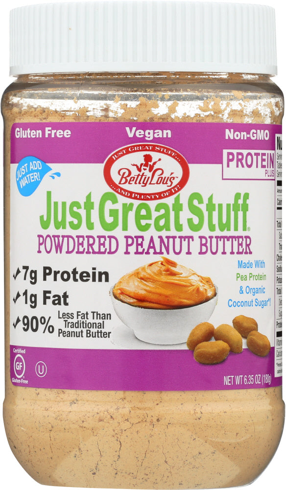 JUST GREAT STUFF: Protein Powdered Peanut Butter, 6.35oz - Vending Business Solutions