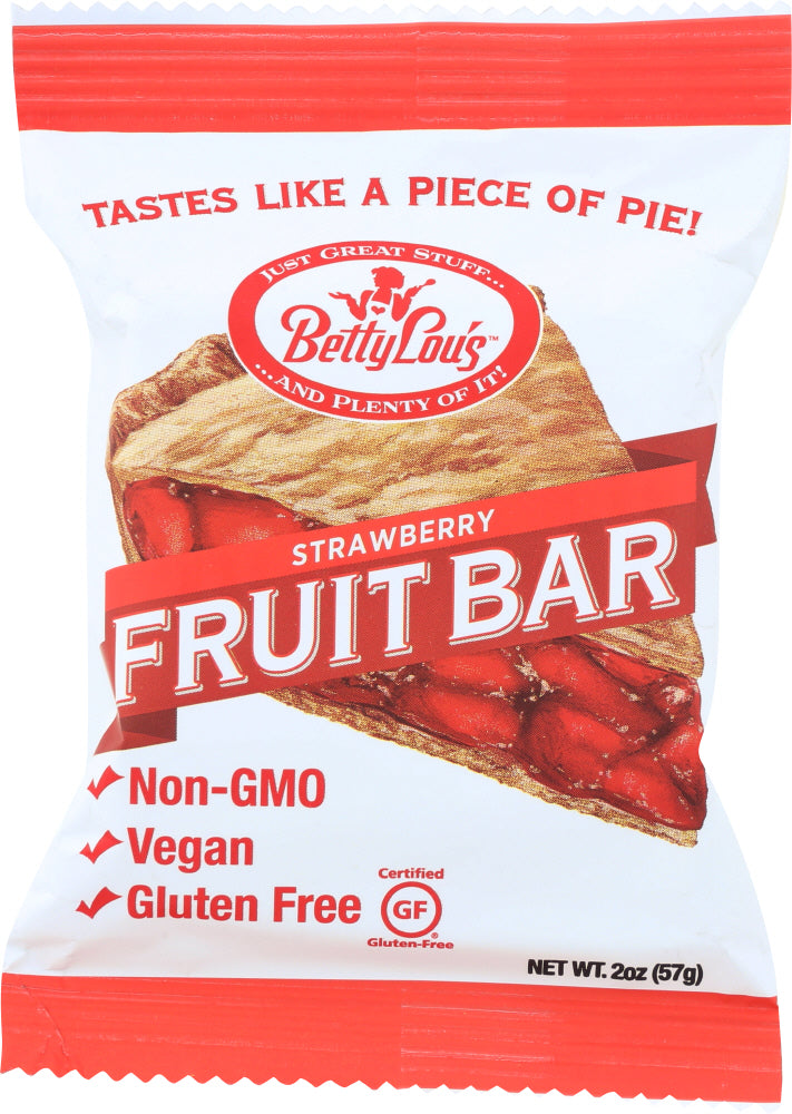 BETTY LOUS: Strawberry Fruit Bar, 2 oz - Vending Business Solutions