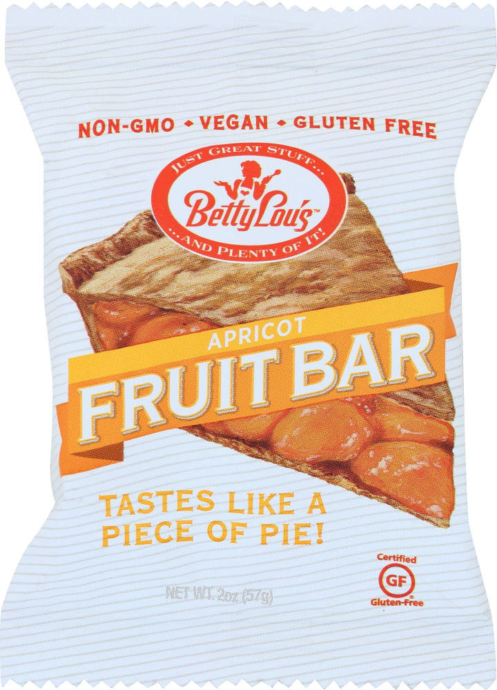 BETTY LOUS: Apricot Fruit Bar, 2 oz - Vending Business Solutions