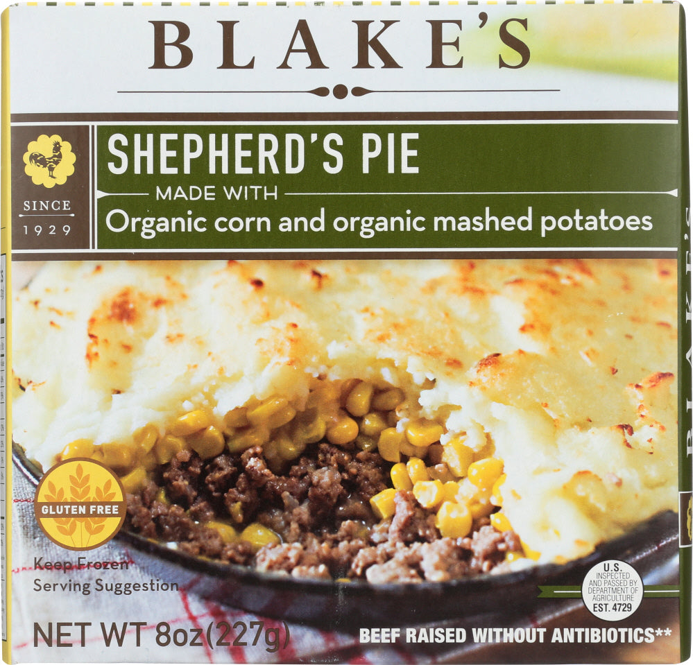 BLAKES: Organic Shepherd's Pie, 8 oz - Vending Business Solutions