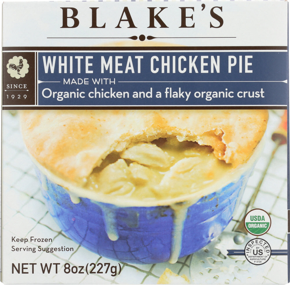 BLAKES: Organic White Meat Chicken Pie, 8 oz - Vending Business Solutions