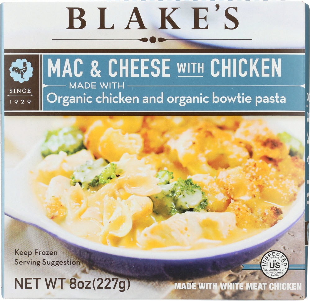 BLAKES: Mac and Cheese with Chicken, 8 oz - Vending Business Solutions