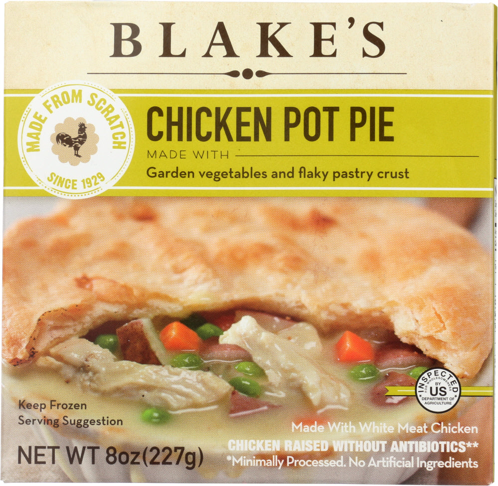 BLAKES: All Natural Chicken Pot Pie, 8 oz - Vending Business Solutions