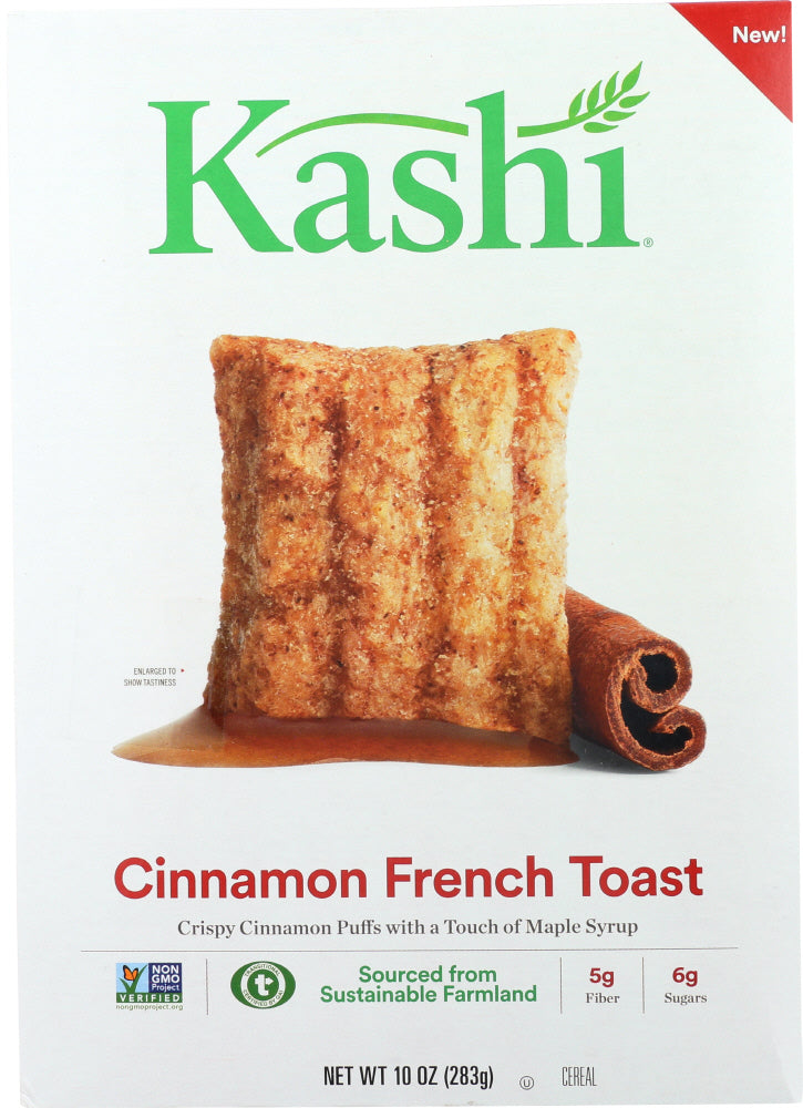KASHI: Cinnamon French Toast Cereal, 10 oz - Vending Business Solutions
