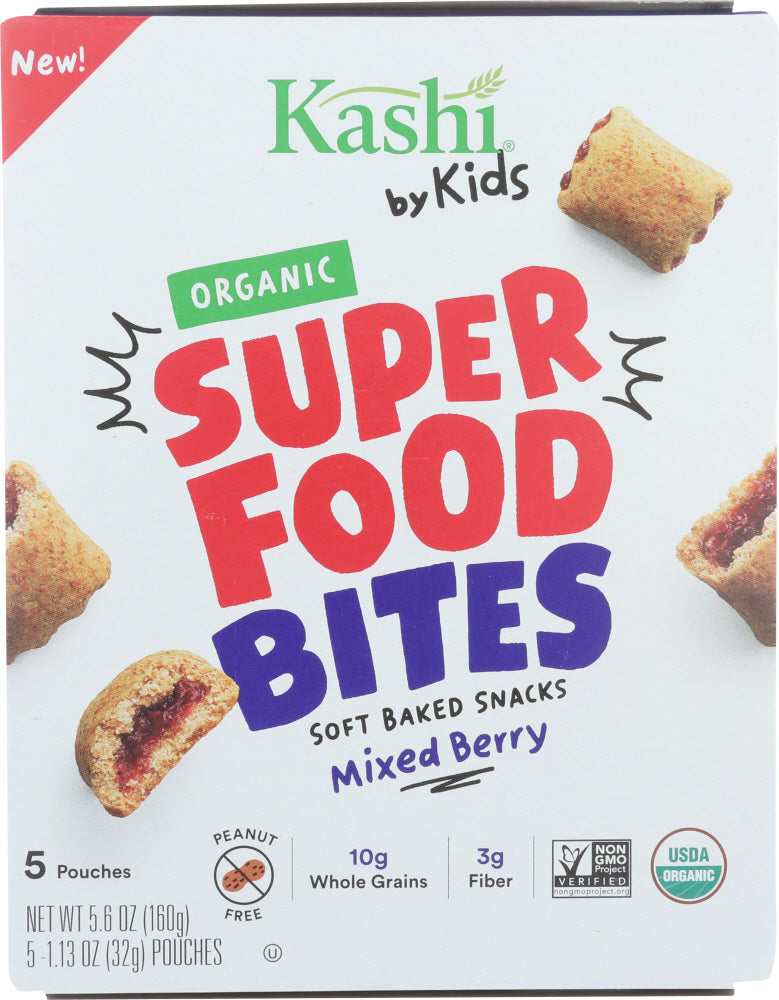 KASHI: Kids Mixed Berry Bites Organic, 5.6 oz - Vending Business Solutions