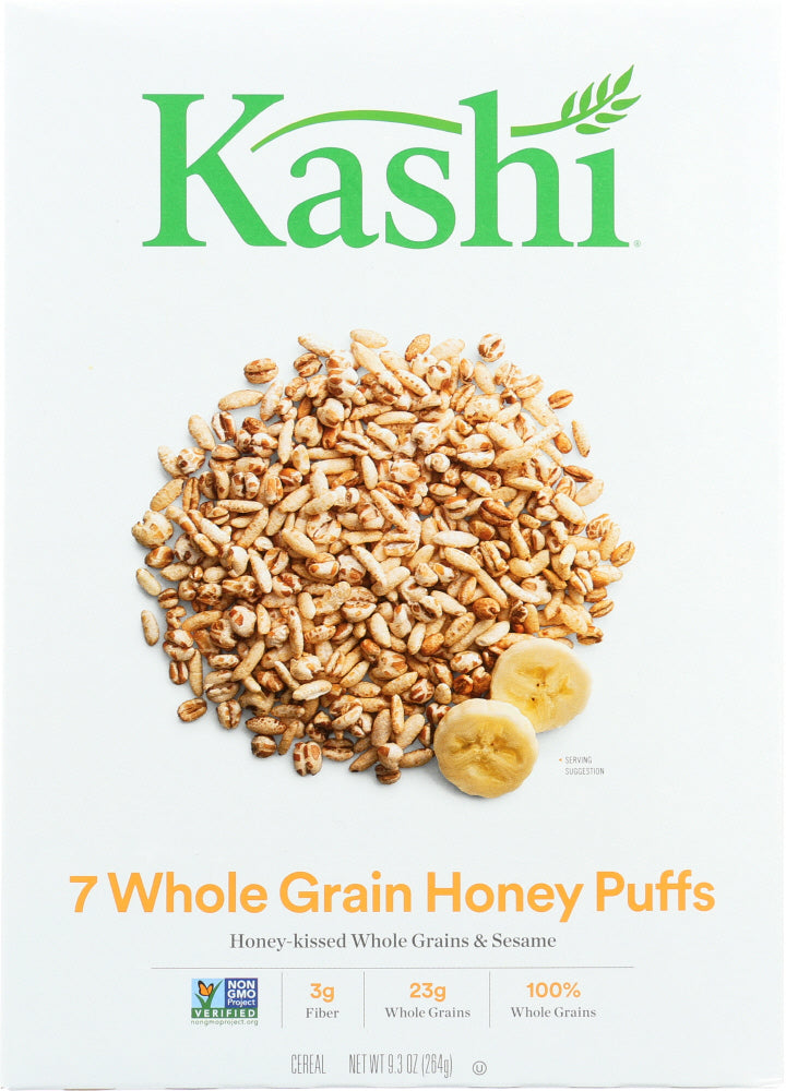 KASHI: Cereal 7 Whole Grain Honey Puffs, 9.3 oz - Vending Business Solutions
