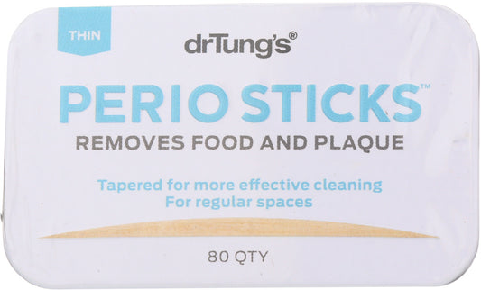 DR TUNGS: Perio Sticks Thin, 80 pc - Vending Business Solutions