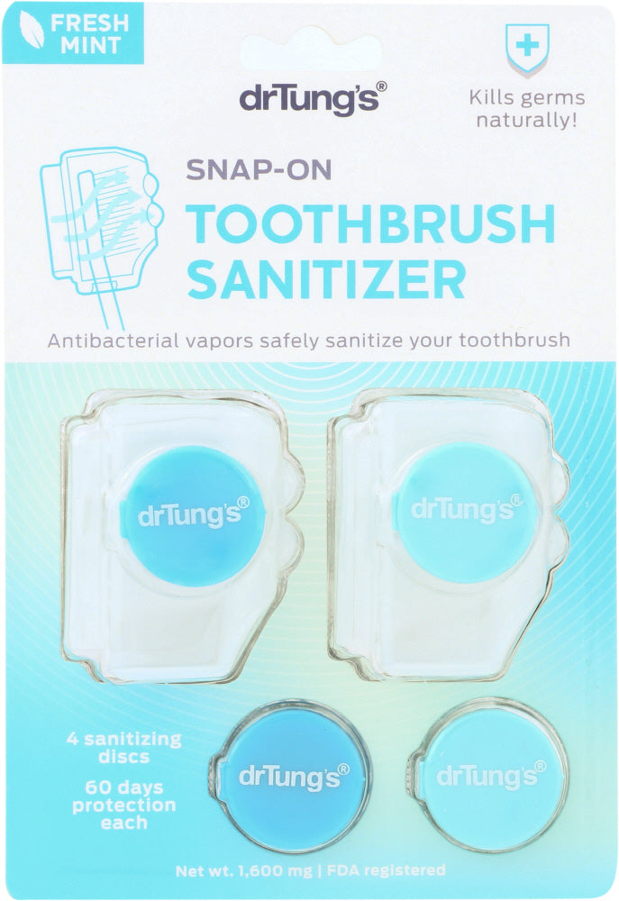 DR TUNGS: Snap-On Toothbrush Sanitizer, 2 pc - Vending Business Solutions