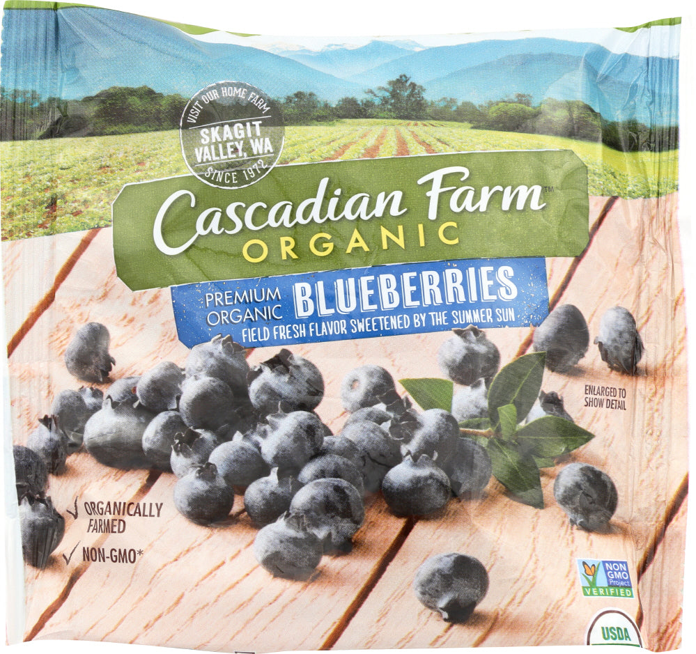 CASCADIAN FARM: Organic Frozen Blueberries, 8 oz - Vending Business Solutions