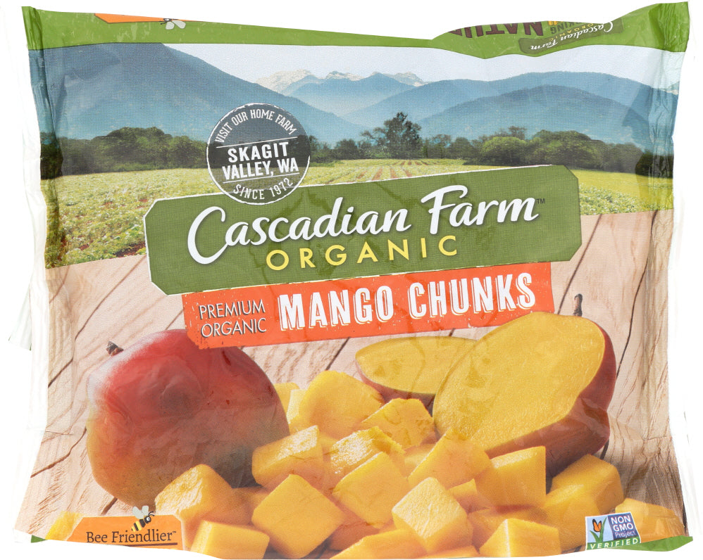 CASCADIAN FARMS: Frozen Mango Chunks, 10 oz - Vending Business Solutions